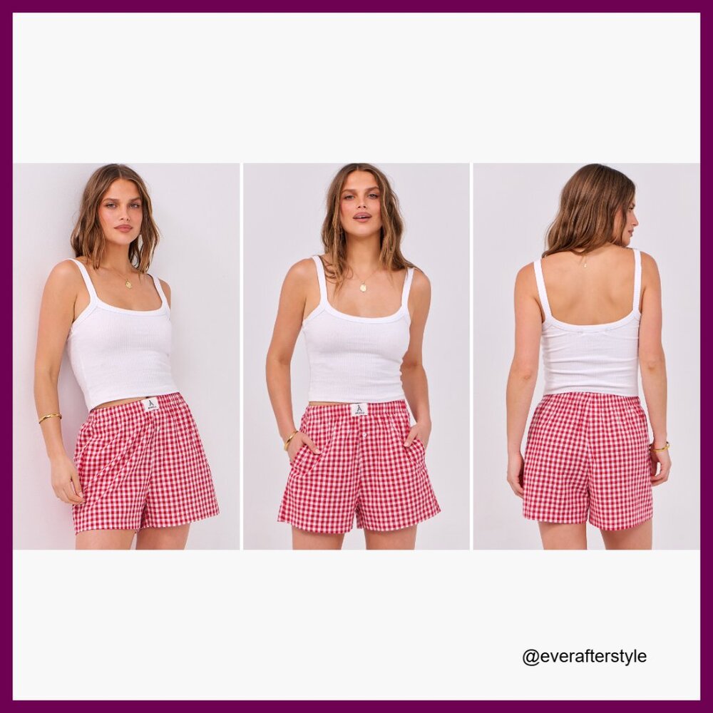100% Rayon Boxer Shorts for Women Loose Fit Pajama Bottoms - Picture 7 of 7